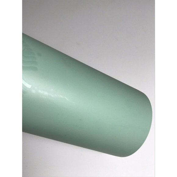 Starbucks 2020 Recycled Eco-friendly Matte Mint Green 16oz Hot Tumbler Used  - Picture 6 of 11